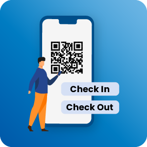 QR/Barcode Check-In-Out