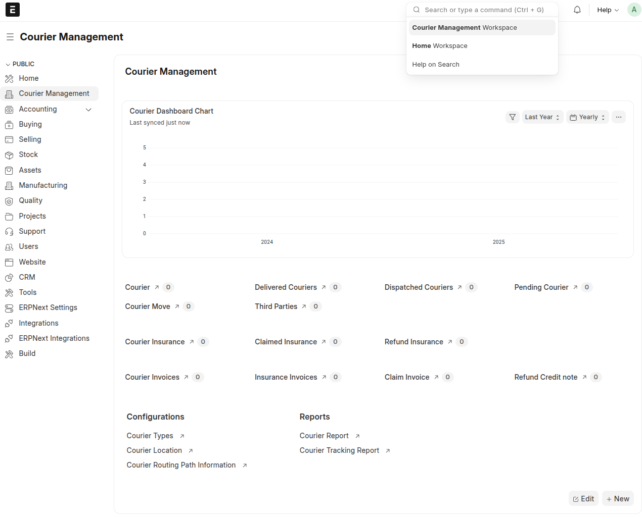 UC-Dashboard showing call functions and contact information