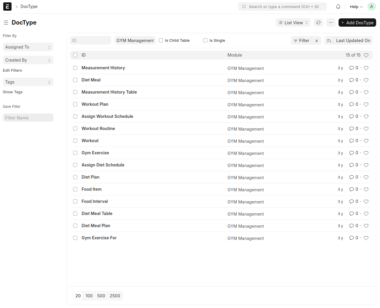 Call Recording and Notes section in customer record