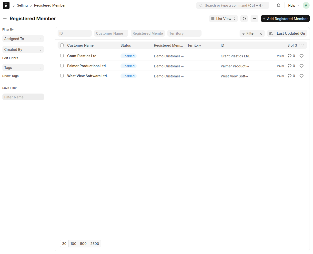 Click-to-Call feature within CRM Lead interface